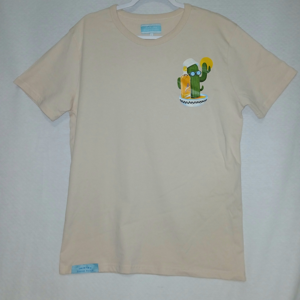 Johnnie Walker Cream Color T- Shirt
